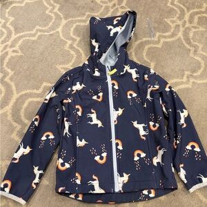 Cat & Jack Unicorn Rain Jacket Size 6
